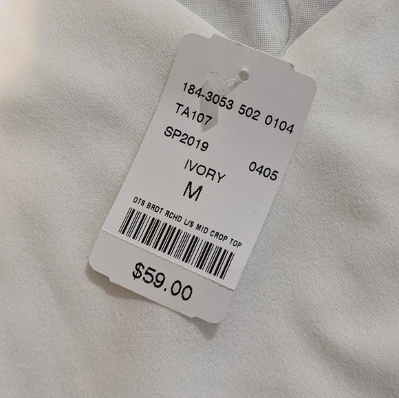 BNWT off the shoulders top with frills - Picture 3 of 3